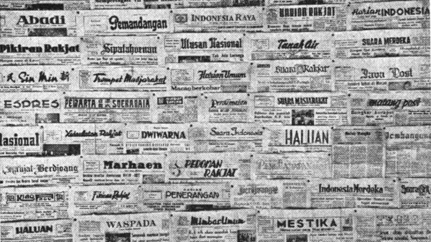 Kumpulan surat kabar Indonesia